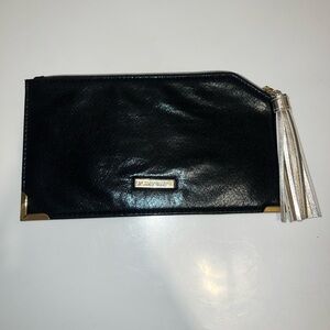Mary Kay Black and Silver Wallet with Sleek Design
